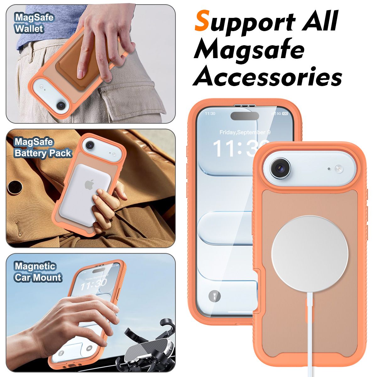 Vault Frost Pro Magnetic Rugged Case with Screen Protector — 109