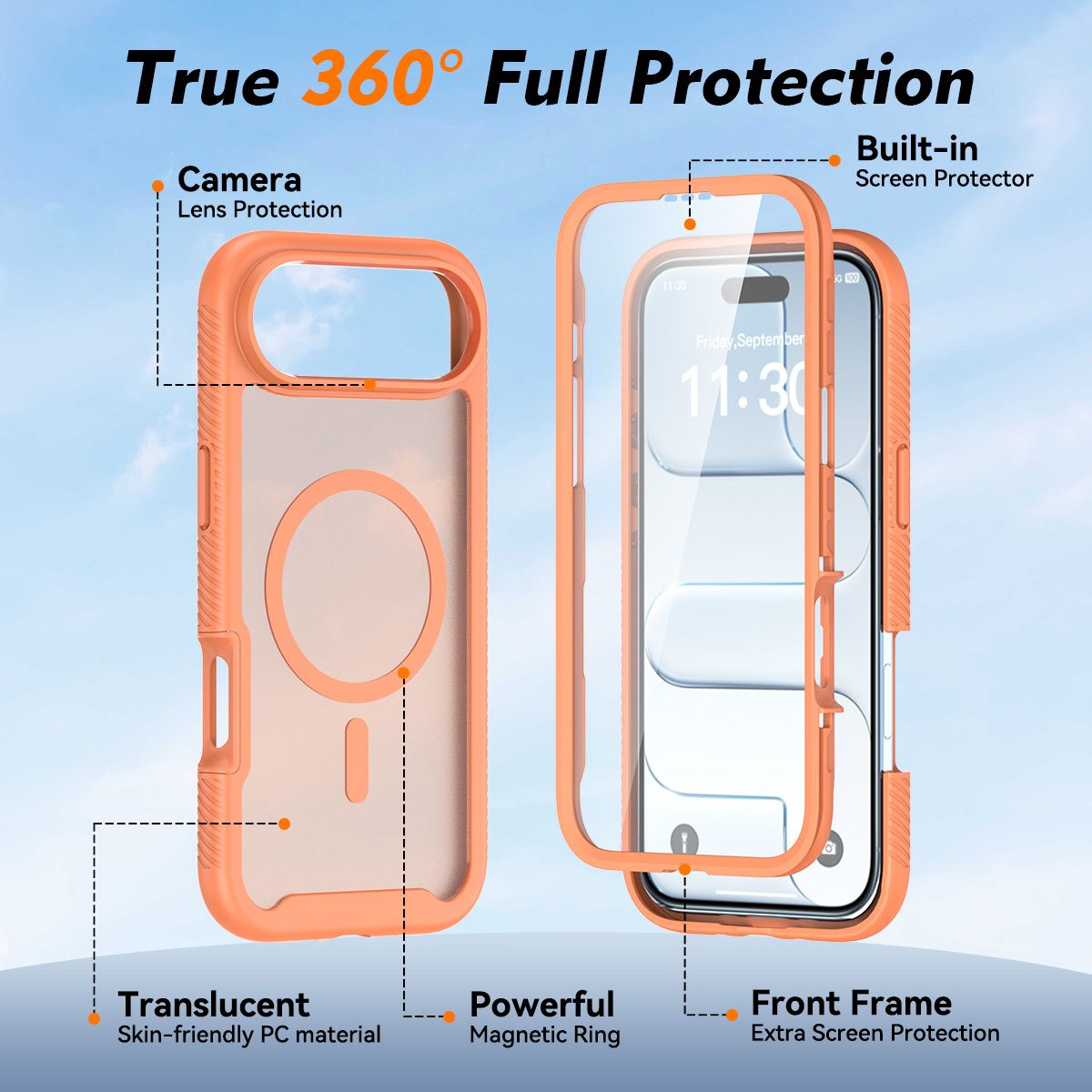 Vault Frost Pro Magnetic Rugged Case with Screen Protector — 113