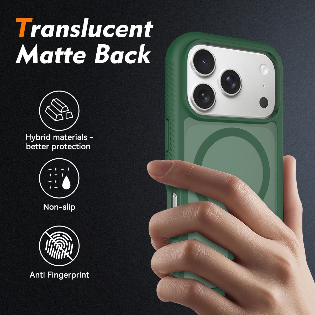 Vault Frost Pro Magnetic Rugged Case with Screen Protector — 132