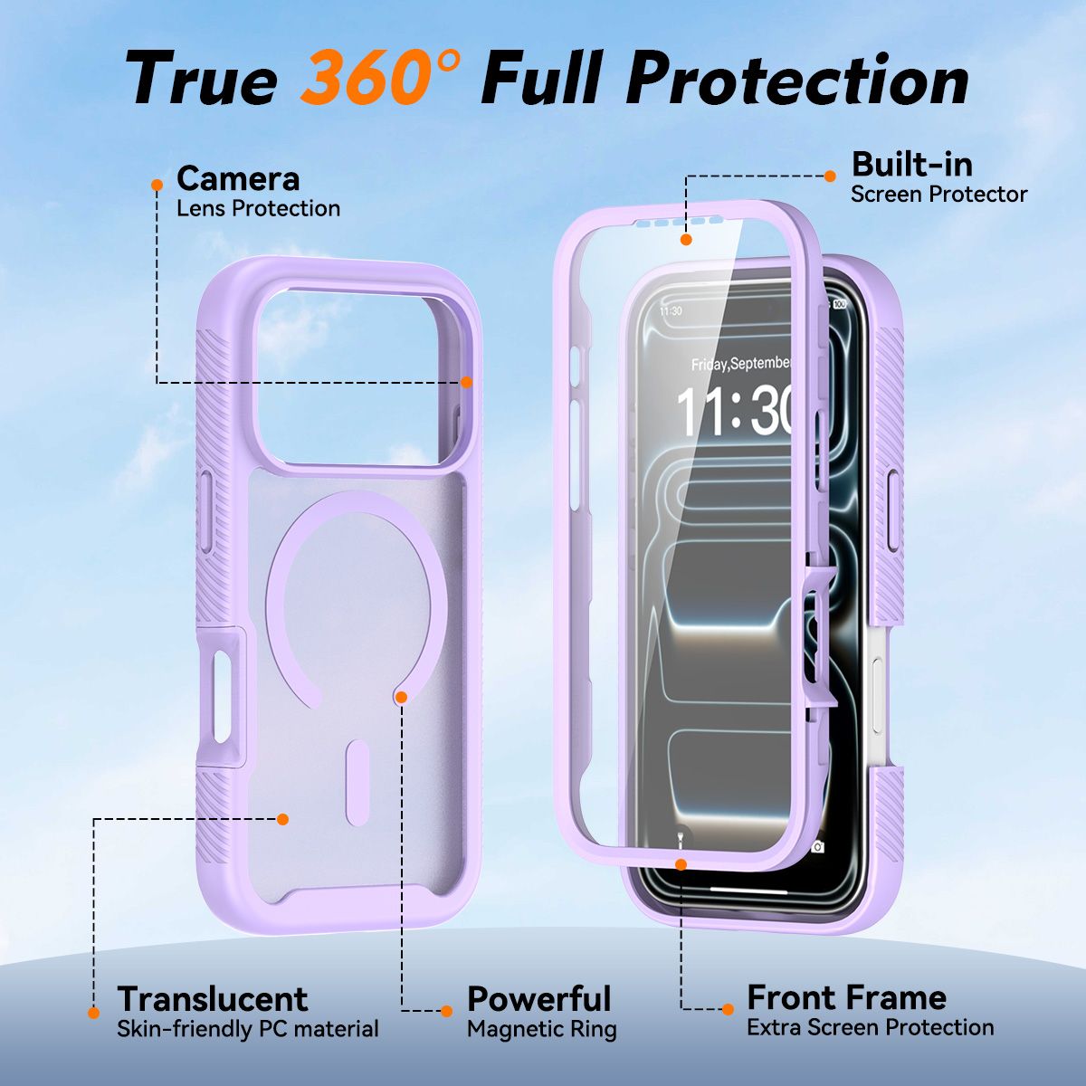 Vault Frost Pro Magnetic Rugged Case with Screen Protector — 139