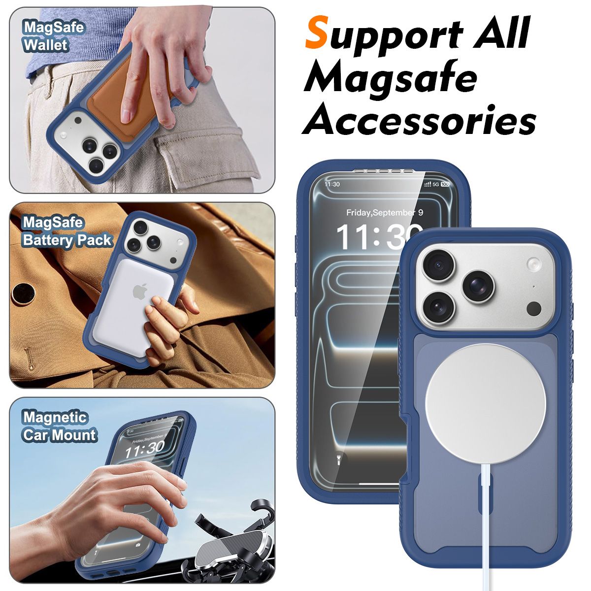 Vault Frost Pro Magnetic Rugged Case with Screen Protector — 141