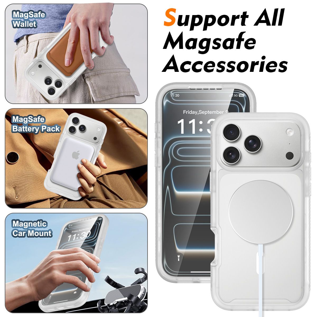 Vault Frost Pro Magnetic Rugged Case with Screen Protector — 161